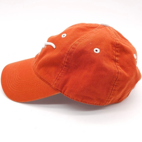 University Texas Longhorns Strapback Hat Baseball Dad Cap NCAA Collegiate Orange - Picture 3 of 8